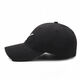 MICHAEL JORDAN-NIKE hat spring and autumn style peaked cap outdoor couple sun protection face display men's sun hat casual fishing sunshade Nike quick-drying embroidered letter hook black Nike adjustable (55-60cm)