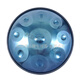 
Handpan Handpan Handpan Drum 10 tones 9 tones Hand-made thumping grade hollow nitriding hardening process steel tongue drum flying saucer percussion instrument silver 9 tones