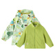 B.Duck Little Yellow Duck Children's Clothing Boys Jacket Three-in-One Children's Three-Proof 2025 Autumn and Winter New Girls Outdoor Two-piece Set Three-Proof Jacket + Warm Velvet Liner Light Grass Green 100 cm (Category A)