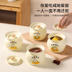 Baijie ceramic bowl, Wanshi Daji stew pot, soup bowl, water-proof inner tank, steamed egg porridge, bird's nest, lard can, tableware, medium size 400ml