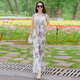 
Xin Yimei Fashion Temperament Set for Women 2025 Summer New Style Slim Sleeveless Jacket Top Wide Leg Pants Two-piece Set Cashew Flower S [Weight 80-100 Jin [Jin equals 0.5 kg]]