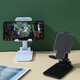 Liftable and foldable mobile phone holder mobile phone holder desktop lazy tablet iPad bedside universal support home lift multifunctional portable foldable black