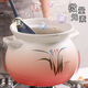
Duoli ceramic casserole household large capacity two-pack thickened casserole for open flame direct gas special ceramic clay pot. White cover loss-making model single 1098ml