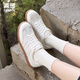 Senma (Senma) fashion, breathable and comfortable German training shoes soft sole versatile casual shoes for women 125200141 pearl white size 35