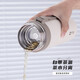 Pang Donglai DL [Recomendado por la Madre Central] 316 Copa Termos de acero inoxidable para hombres y mujeres concesionario de taza de té de gran capacidad al aire libre Azul 1050ml 316 acero [con red de té]