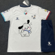 卡尔美（KELME）足球运动服套装成人儿童短袖运动队服男女透气比赛训练球衣印字 1048-白色套装 XL
