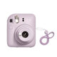 Fuji (FUJIFILM) instax mini12 one-time imaging, instant photography, good gift choice mini12 iris purple package 2 (official standard + 20 pieces of white-bordered photo paper)