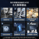 Haier dishwasher 13 sets/14 sets/15 sets/16 sets large-capacity household embedded intelligent frequency conversion first-class water-efficiency sterilization partition intelligent door opening quick drying 15 sets double-sided fine washing + 50000pa frequency conversion strong pressure W50