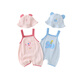 Splash Girl Neworn Baby 2025 Летняя одежда Мужчина и женщины по одному