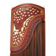 
Dunhuang brand Dunhuang Guzheng 694L mahogany series shell carving performance grade examination Guzheng musical instrument Shanghai folk musical instrument factory 694K peacock pattern (full set of accessories)
