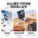 绿联CM688 USB3.0分线器 type-c集线器HUB3.0高速4口usb拓展坞4口同读 USB 黑色 0.5米【CM688-15696】
