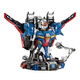 Halbkörper Mecha Warrior Ornamente Kinder Bildung kleiner Partikelbaugruppen Building Blockspielzeug kompatibel mit LEGO V5009 Halbkörper Mecha