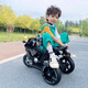 Dianmai can sit on people 1-5 years old, charging remote control children's electric motorcycle tricycle for boys and girls, toy car, high-grade gray - small battery - single drive - music and lighting