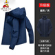 Scarecrow's new outdoor jacket for men in spring, autumn and winter, plus velvet and thickened mountaineering clothing, youth removable hood, windproof jacket, 6266 black three-in-one plus velvet style XL (recommended 120-140Jin Jin is equal to 0.5kg)