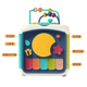 Midixiang Educación temprana Juguetes educativos Baby Hexahédrica Multifuncional Zitero Zitero de siete caras Drum Cube Música Instrumento para niños Pat Drum
