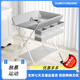 Table de couches clcey pliable table de soins pour bébé simple berceau de baby-couche change de bébé table nouveau-né tactile table urine couches table - gris style de base