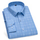 
GY Yager pure cotton plaid shirt men's long-sleeved free ironing 2025 Spring and Autumn Business Casual Men's Plaid Cotton Shirt 6626 38
