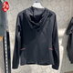 FILA women's clothing 25 summer tennis sports knitted hooded jacket A11W523501 A11W523501FBK S