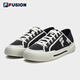 FILA FUSION斐乐官方潮牌男鞋场下帆布鞋WALLRIDE春夏季滑板鞋运动鞋低帮舒适