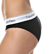 Calvin Klein para mujeres para mujeres Ck bikini resumen de mujeres F3787E001-Space Black S
