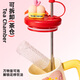 Wang Baifu Crayon Shin-chan Ceramic Ice Cup Large Capacity Straw Water Cup Boys and Girls High-Looking Birthday Gift Mark Cup Pajamas Shin-chan Ice Cup 920ml