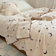 Su Xuan's new rice grain velvet blanket double-sided baby velvet children's nap blanket office nap air conditioning shawl blanket Stars and Moon 95x150cm office nap blanket