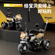 Bebel Children's Electric Bike Motorrad 1-3-6 Jahre alte Jungen Babyspielzeugauto können mit Fernbedienungs-Batteriewagen sitzen. High-End Gray [Single Drive + Large Battery + Early Education Music]