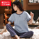 Pajama de frijoles rojos (hodo) para mujeres en el jersey de verano algodón puro pantalones de manga corta MM más grasa más grasa más gran tamaño suelto 200 jin [Jin equivale a 0.5 kg] ropa de hogar de dibujos animados 3519 pantalones de manga corta de chincheta blanca m estándar de mujeres_80-100 jin [Jin igual 0.5 kg]