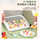
Xulin homemade yogurt machine for household plug-in small mini DIY ice cream machine 316 stainless steel children's ice frying machine peach powder [increased and thickened] 316 mother-child grade stainless steel