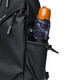 
New men's crossbody bag casual 2024 Korean version of the film waterproof small backpack trendy and fashionable sports chest bag 6216 black length 20cm high 32cm width 11cm