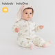 Balabala children's clothing baby jumpsuit newborn baby baby fart clothes boys and girls winter clothing crawling suit thickened warm soft and cute