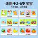 Baby puzzle 2 to 3 years old children 1 and a half years old toddler 6 girls intellectual development flat picture boy early education puzzle toys [3 boxes of elementary grade] animals + transportation + fruit