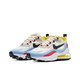 耐克（NIKE）男鞋运动鞋Air max 270 react 女鞋休闲气垫跑步鞋拼色 AT6174-002 红黄蓝 36