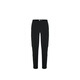 Biemlfdlkk [Hydrinks and quick-drying] Spring and summer men's elastic trousers, clean color straight trousers, commuting daily versatile casual pants 07 black L