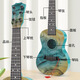 
Yamaha 21-inch children's beginner guitar toys can play ukulele enlightenment musical instrument toys [21-inch 56 cm] can play six-string guitar-gradual 1