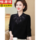 Hengyuanxiang High-End-Mutter mittlerer Wollpullover für Frauen klassischer älterer Wollpullover Herbst und Winterboden Hemd Tierrot 50 Jahre alte Aprikosenfarbe 5xl empfohlen 160-175 Jin [Jin gleich 0,5 kg]