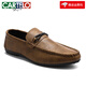 
CARTELO Summer Breathable Non-Slip Wear-resistant Men's Shoes 2024 New Lazy Men's Beanie Shoes versatile casual leather shoes D831 Black 39 Small