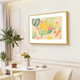 Long time no see cream style restaurant decoration painting harvest picture sofa background wall hanging painting living room mural