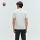 T-shirt masculin de Kswiss en été respirant Nouveau uniforme de tennis de couleur unie de couleur unie à la mode et de sport décontractée 1010691 869