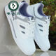 Woodpecker high-end brand men's shoes, spring and summer sports shoes, men's 2025 new versatile white shoes, men's casual 9905 white and black 39