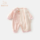 Ban Xidi baby clothes, spring clothes, baby's 100-day-old dress, infant national style jumpsuit, spring and autumn style New Year's clothing