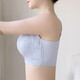 Yintingsha big breasts show small breasts anti-sagging underwear for women push up and hold up the secondary breasts and adjust the sexy bra summer silver gray 100D