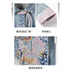 OLJ high-end brand short jacket for women in 2025 Spring and Autumn New Chinese style embroidered denim splicing top Pink embroidery M