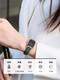 Armani Ladies Watch Fashion Diamond Inclay Belt Fritillaria Quartz Small Green Watch Square Trend AR11149 AR11408