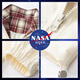 NASA GISS Jacket Men's Trendy Spring and Autumn Korean Style Youth Stand Collar Loose Casual Windproof Warm Jacket Men Black XL