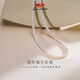 Jingrun Pearl Necklace Nianyi Millet Beads 18K Gold Freshwater Pearl Female Young High-end Birthday Gift New Necklace