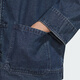 阿迪达斯 （adidas）三叶草系列 中性 CTT 3.0 DENIM 牛仔外套 JZ9928 蓝色  XS 