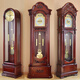Brand Importé de gamme de table d'horloge haut de gamme Salon de rechange de plancher 2025 Nouvelle horloge en bois massif mécanique Classique européen Classique 9922 Ajoucement 14 pouces