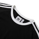 Adidas Adidas Clover pour hommes et femmes Vêtements 2025 Spring New Couple Slim Long Manche T-shirt Casual Sportswear Black / IA4877 M