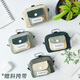 Mini -Bag Girls, Jungen, Münzbrieftasche, Kartenbeutel, Kopfhörer, Ausweisbeutel, Münzbeutel, Schulbeutel, Anhängergeschenk Zy Brown transparent Plüschquadrat -Aufbewahrung (neues Produkt